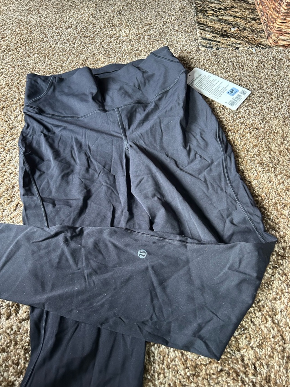 lululemon athletica Black High-Rise Workout Leggings